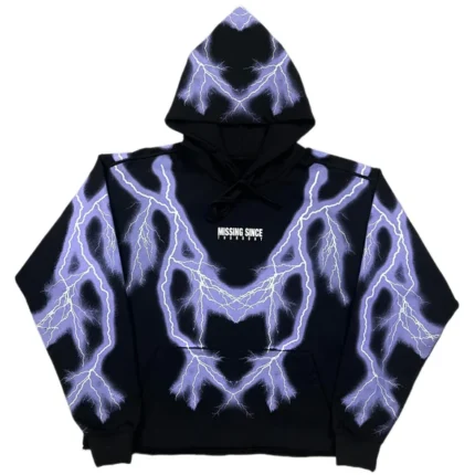 PURPLE THUNDER HOODIE